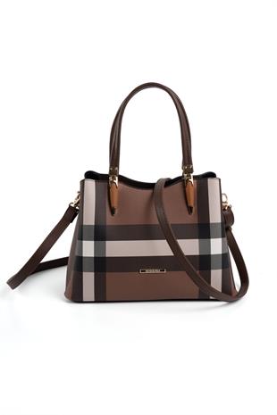 Silver & Polo Koyu Kahve SP1205 Kadın El Çantası