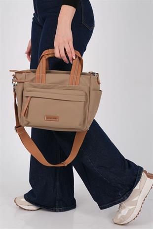 1230 Kadın El Çantası  Vizon-Taba