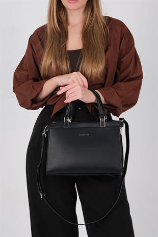 Silver & Polo SP1237 Kadın El Çantası  Siyah