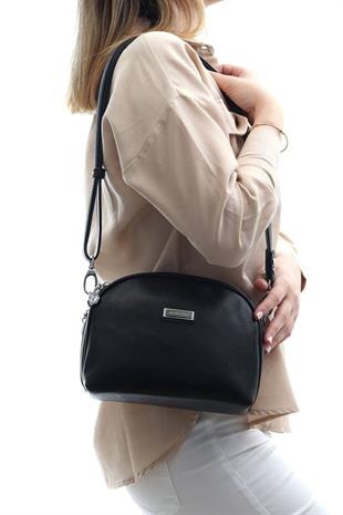 Silver & Polo SP765 Kadın Çapraz Çanta Düz Siyah