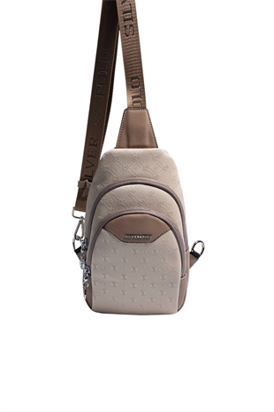 Silver Polo SP959 Kadın Vücut Çantası Fashion Bej-Latte