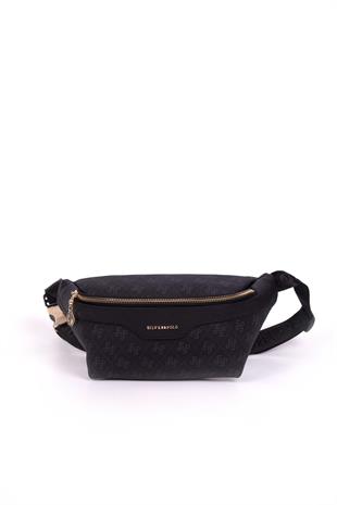 Silver & Polo Siyah SP1192 Kadın Bel Çantası