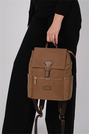 Silver & Polo SP1210 Kadın Sırt Çantası  Tütün-Kahve