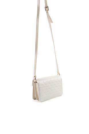 Silver & Polo Sedef - Bej SP1170 Kadın Çapraz Çanta