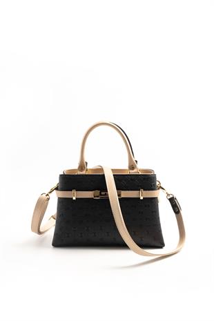 Silver & Polo Siyah - S.nut SP1149 Kadın El Çantası