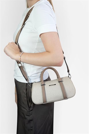 Silver Polo Bej - Latte Fashion Kadın El Çantası SP1289