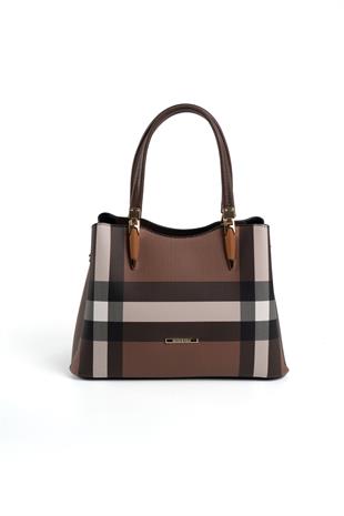 Silver & Polo Koyu Kahve SP1205 Kadın El Çantası