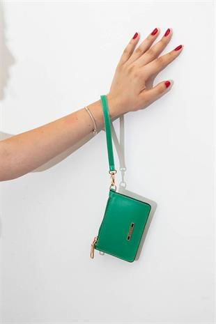 Silver & Polo SP1097 Kadın Cüzdan & Kartlık Düz Yeşil