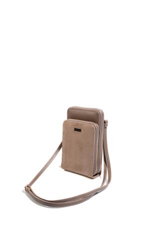 Silver & Polo SP1011 Kadın Telefon Çantası Hasır Vizon