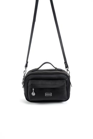 Silver & Polo Siyah SP1186 Kadın Çapraz Çanta