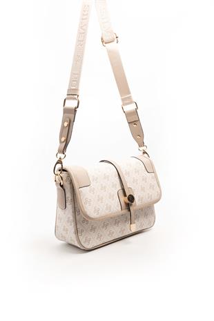 Silver & Polo Bej - Kum SP1182 Kadın Çapraz Çanta