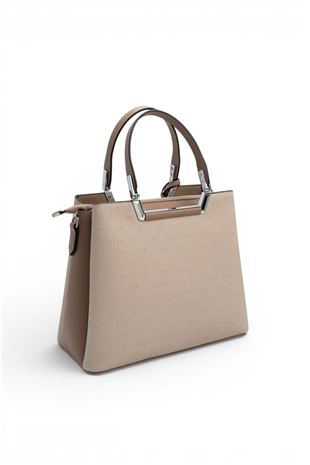 Silver Polo Bej - Latte Fashion Kadın El Çantası SP969