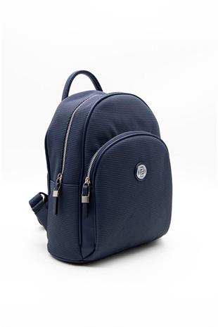 Silver & Polo SP1062 Kadın Sırt Çantası Petek Lacivert