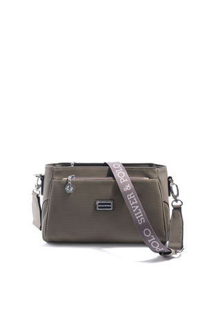 Silver & Polo SP1273 Kadın Çapraz Çanta Petek L.Haki-Y.Yeşil