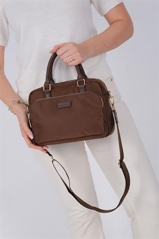 1217 Kadın El Çantası  Kahve