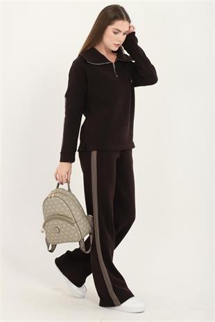 Silver & Polo SP945 Kadın Sırt Çantası Monogram Y.Yeşil