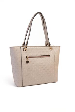 Silver & Polo Bej - S.Bej SP1176 Kadın Omuz Çantası