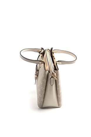 Silver & Polo SP969 Kadın El Çantası Monogram Taş-Kemik
