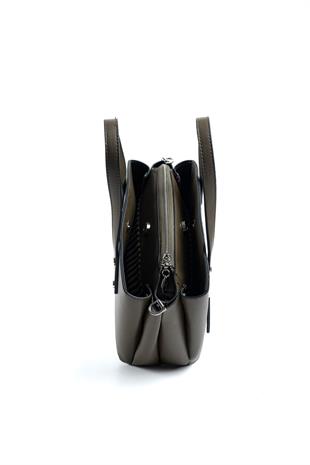 Silver & Polo Haki SP1021 Kadın El Çantası