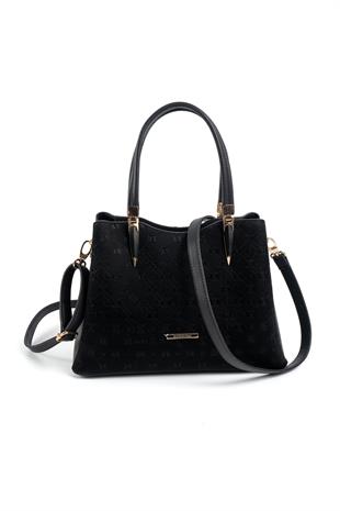 Silver & Polo Siyah SP1205 Kadın El Çantası