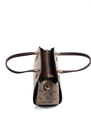 Silver & Polo Koyu Bej - Kahve SP1136 Kadın El Çantası