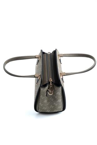 Silver & Polo SP1136 Kadın El Çantası Monogram Y.Yeşil