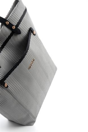 Silver & Polo Siyah Beyaz - Siyah SP1203 Kadın Omuz Çantası