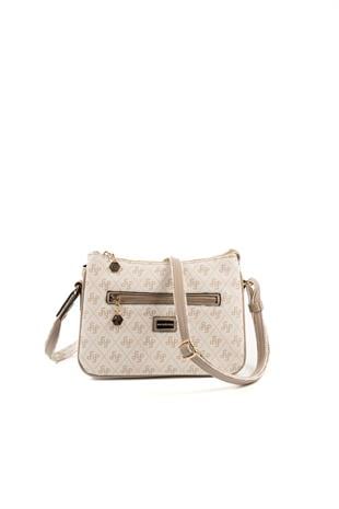 Silver & Polo Bej - Kum SP818 Kadın Çanta Modelleri>Çapraz Çanta