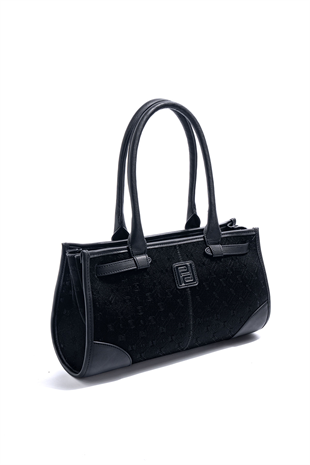 Silver & Polo SP1261 Kadın El Çantası Fashion Siyah-Siyah