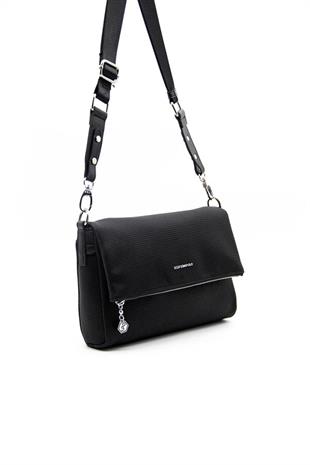 Silver & Polo SP963 Kadın Çapraz Çanta Petek Siyah