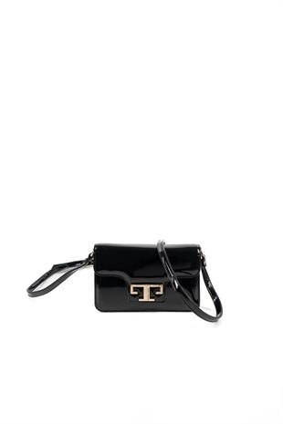 Silver & Polo SP1170 Kadın Çapraz Çanta Soft Rugan Siyah