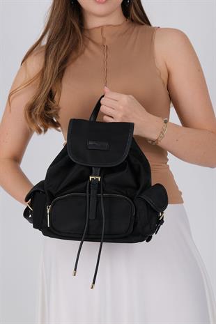 1207 Kadın Sırt Çantası  Siyah