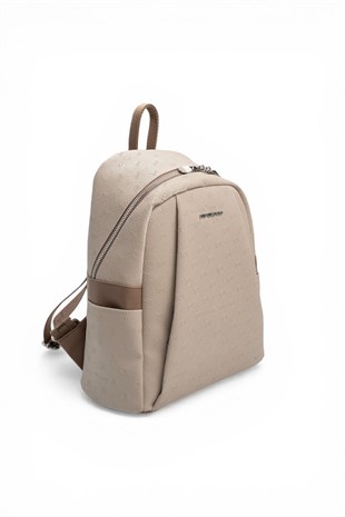 Silver & Polo SP926 Kadın Sırt Çantası Fashion Bej-Latte