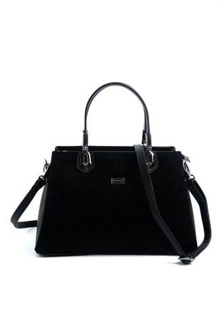 Silver & Polo SP1253 Kadın El Çantası Fashion Siyah