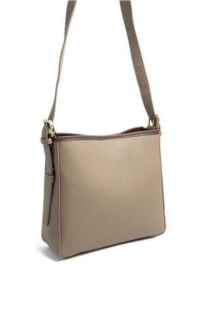 Silver Polo SP1249 Kadın Omuz Çantası Mini Rolax Vizon-Vizon