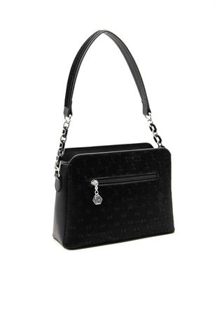 Silver Polo SP937 Kadın Omuz Çantası Fashion Siyah-Siyah