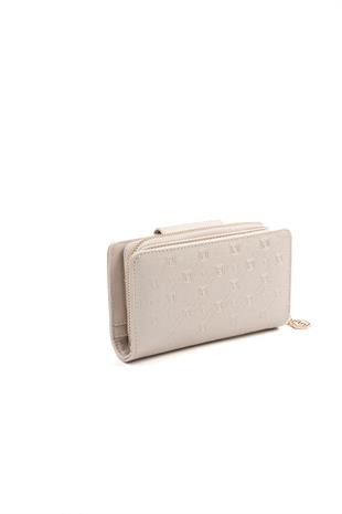 Silver & Polo Bej - S.Bej SP1202 Kadın Cüzdan & Kartlık