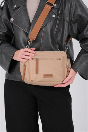 Silver & Polo SP1229 Kadın Çapraz Çanta  Nut-Taba