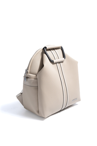 Silver & Polo SP771 Kadın Sırt Çantası Petek Kum Beji
