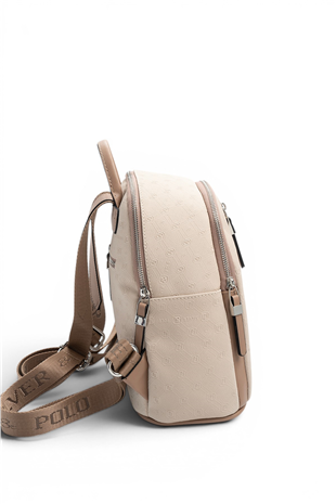 Silver Polo SP901 Kadın Sırt Çantası Fashion Bej-Latte