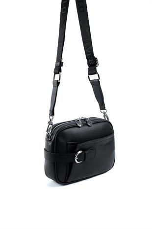 Silver & Polo Siyah SP1256 Kadın Çapraz Çanta