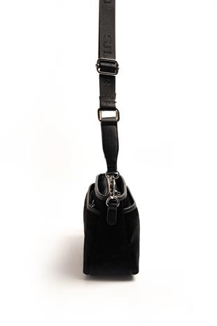 Silver & Polo Siyah SP1184 Kadın Çapraz Çanta