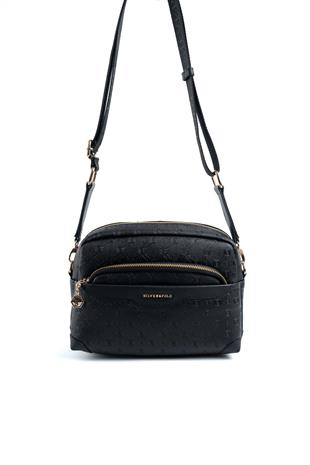 Silver & Polo Siyah SP1201 Kadın Çapraz Çanta