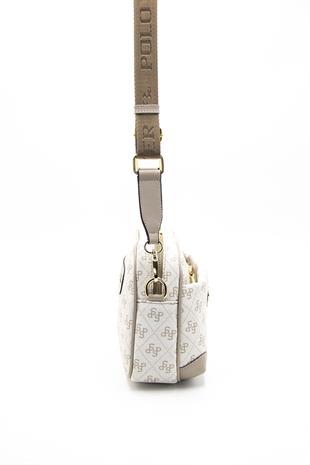 Silver & Polo Bej - Kum SP1094 Kadın Çapraz Çanta