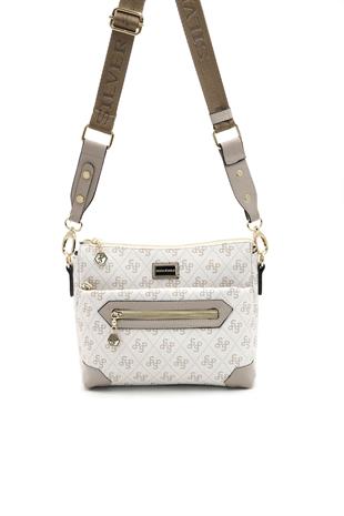 Silver & Polo Bej - Kum SP1110 Kadın Çapraz Çanta