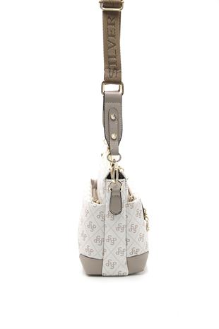 Silver & Polo Bej - Kum SP1110 Kadın Çapraz Çanta