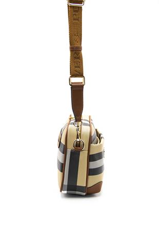 Silver & Polo Bej - Taba SP1094 Kadın Çapraz Çanta