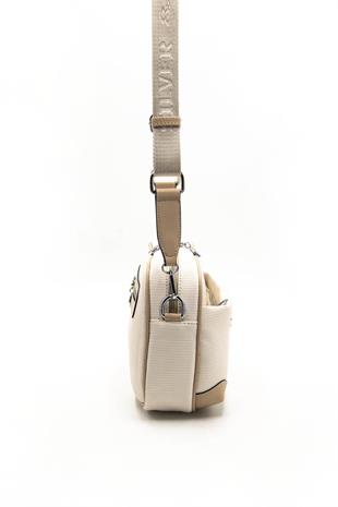 Silver & Polo Bej - Ten SP1094 Kadın Çapraz Çanta