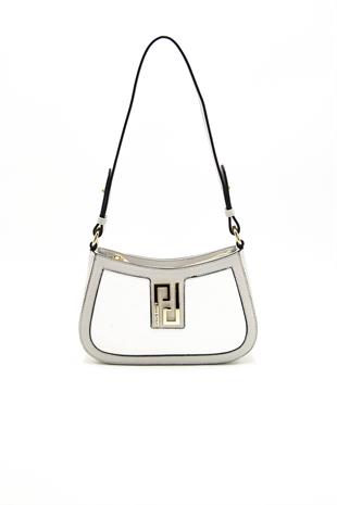 Silver & Polo Beyaz - A.gri SP1132 Kadın Çapraz Çanta