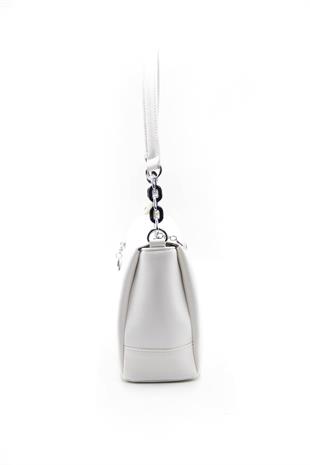 Silver & Polo Beyaz - Beyaz SP910 Kadın Çapraz Çanta